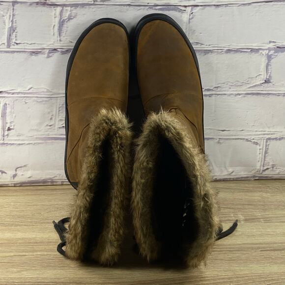 The North Face Janey II Luxe 200 Gram Primaloft Snow Boots Women's 7.5 Fur Trim - Picture 7 of 9